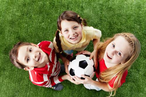 Футбол пользуется огромной популярностью у детей Потапово