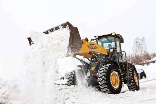 На прошлой неделе из Потапово вывезли свыше трех тысяч кубометров снега
