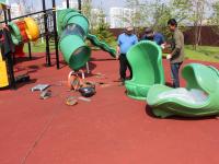 Отремонтированные детские площадки готовы к лету
